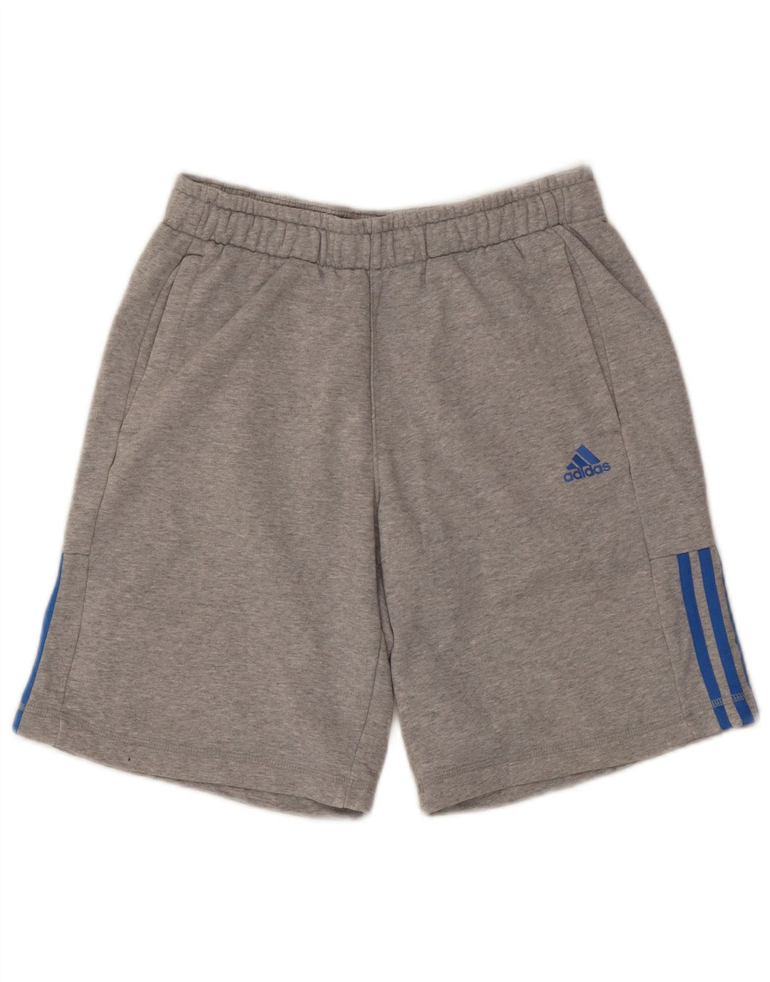 Ανδρικό αθλητικό σορτς ADIDAS Climalite, μεσαίο γκρι βαμβακερό