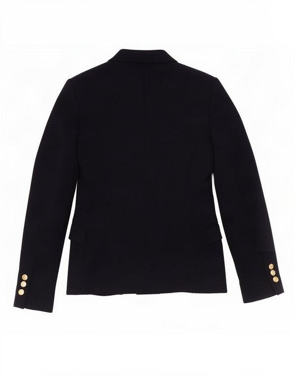 Zara Γυναικείο Μπλέιζερ Μπουφάν UK 10 Small Navy Blue