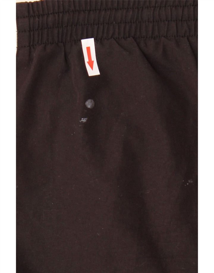 Ανδρικό γραφικό αθλητικό σορτς Adidas, μεσαίο μαύρο χρώμα, πολυεστέρας