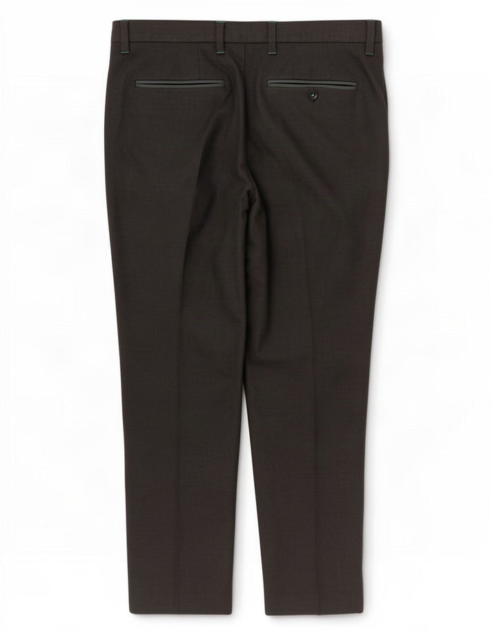 Ανδρικό ίσιο παντελόνι Ted Baker W36 L32 με γκρι στίγματα από πολυεστέρα