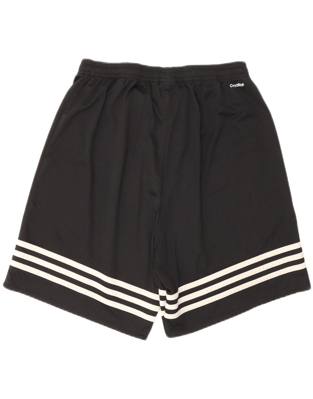 Ανδρικό σορτς Adidas Climalite από μεσαίο μαύρο πολυεστέρα
