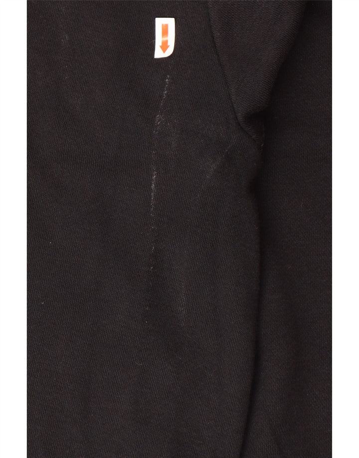 Ανδρικό γραφικό κουκούλα REEBOK XL Μαύρο βαμβακερό