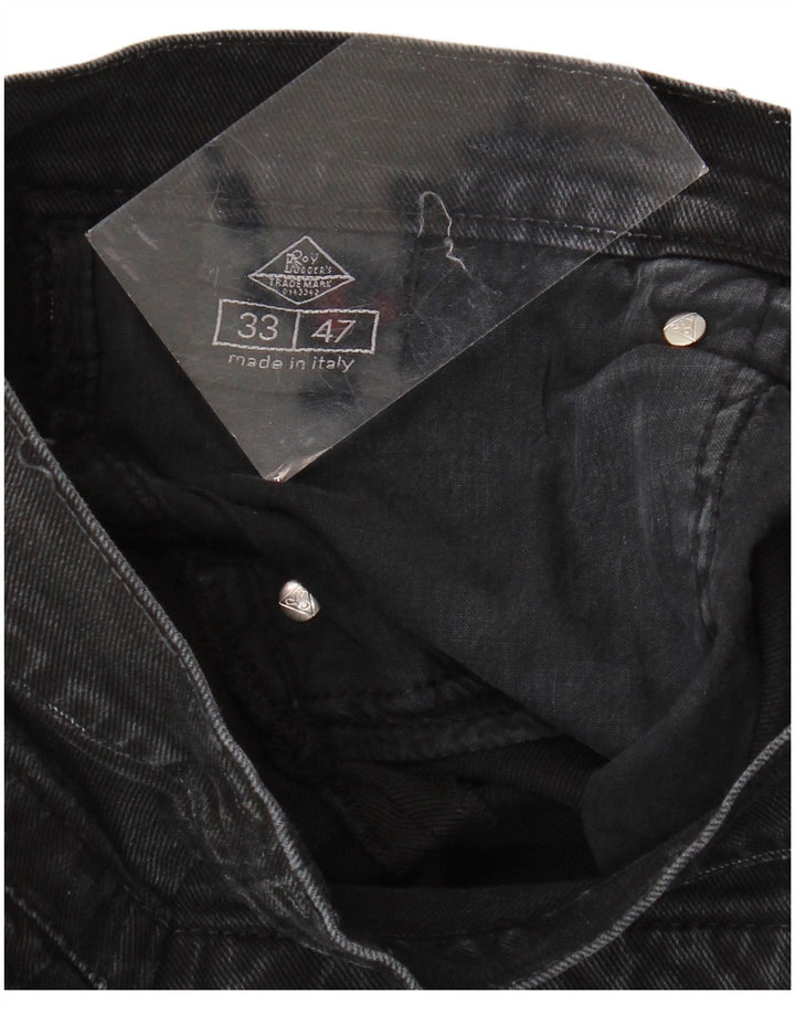 ROY ROGERS Γυναικείο τζιν κωνικό W33 L27 Μαύρο