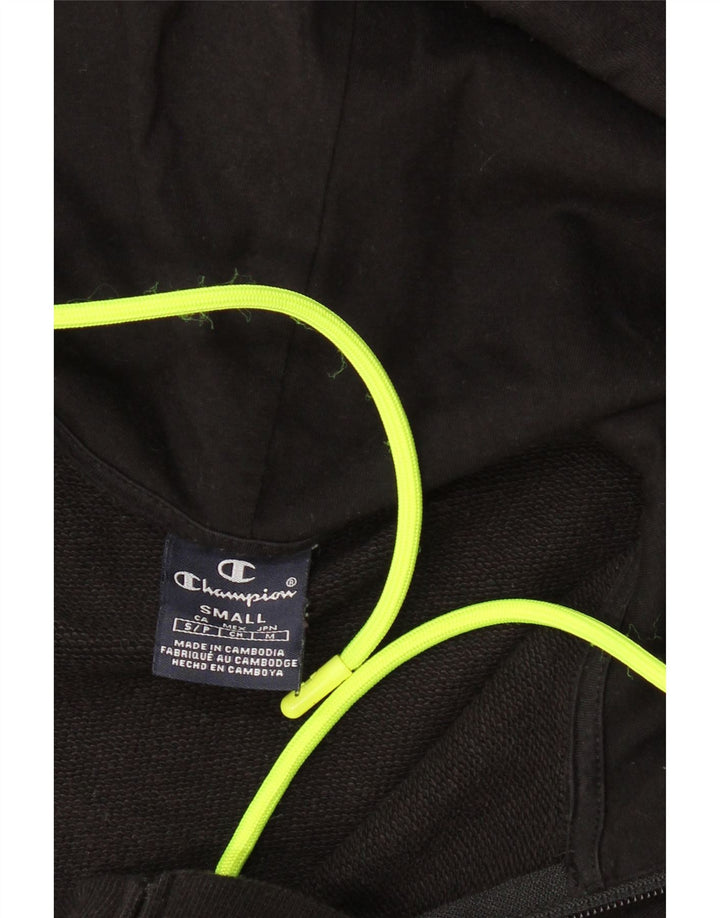 Ανδρικό πουλόβερ με κουκούλα με φερμουάρ Champion Small Black