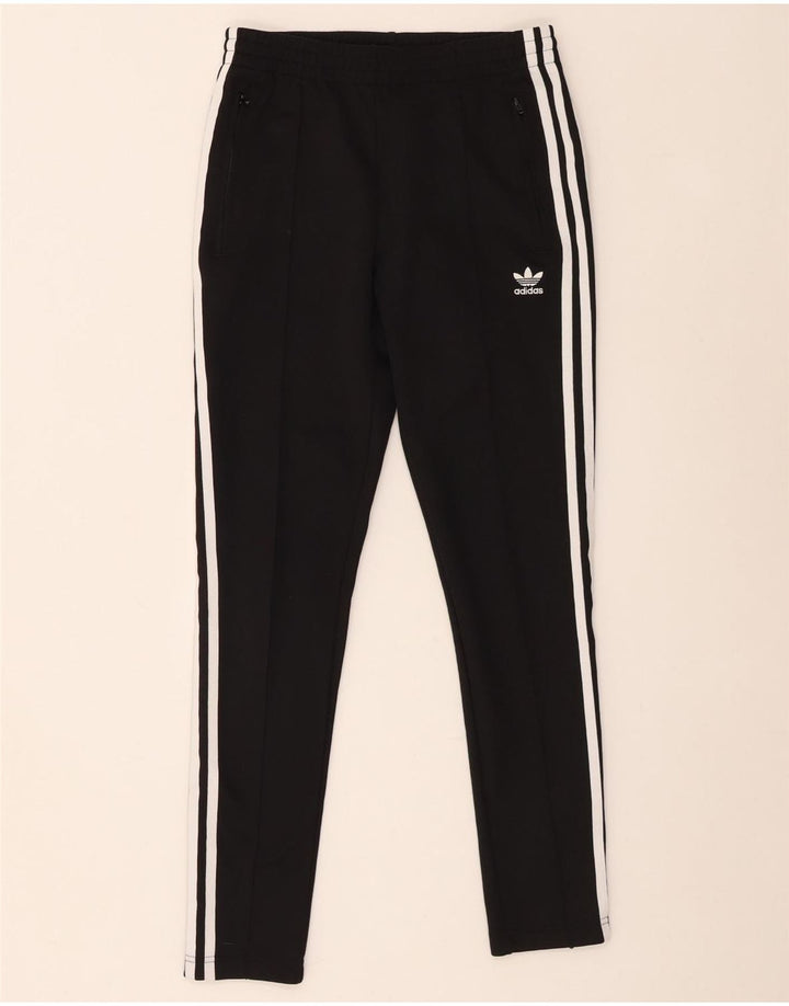 Γυναικεία αθλητική φόρμα Adidas Παντελόνι UK 12 Medium Black Colourblock Polyester