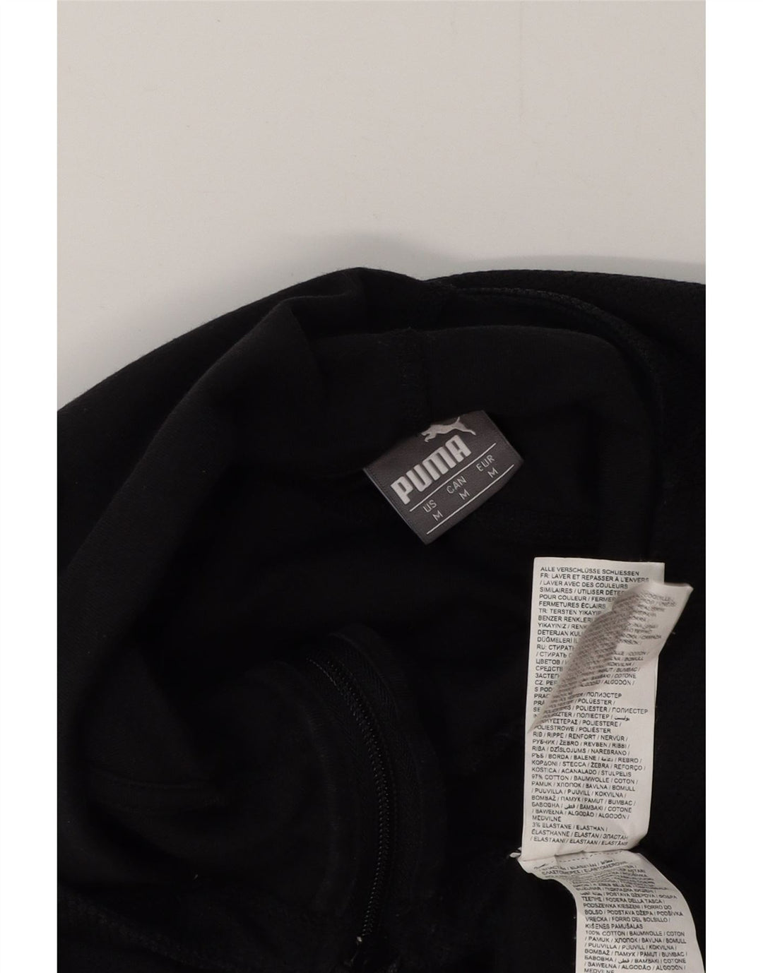 Ανδρικό πουλόβερ με κουκούλα με φερμουάρ PUMA AC Milan μεσαίο βαμβακερό