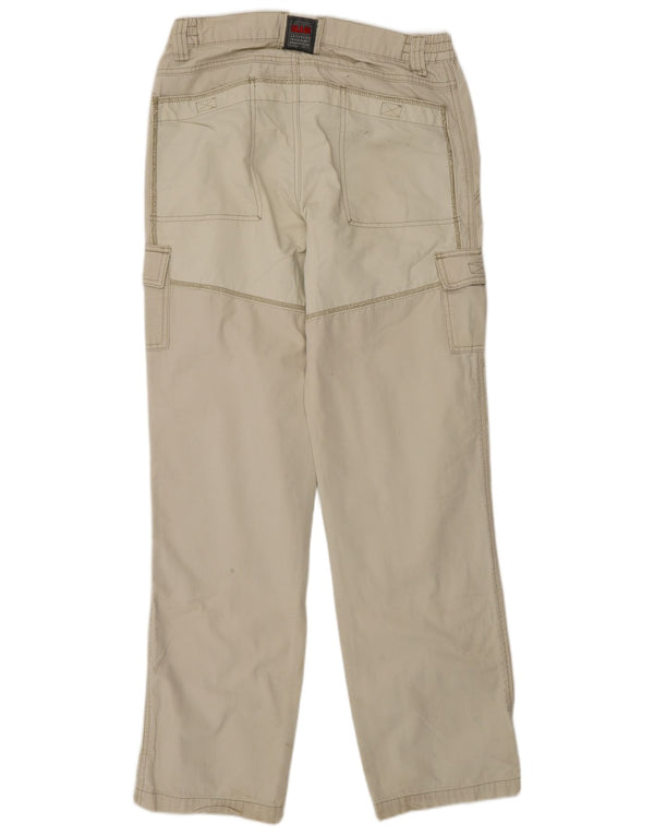 Slam Ανδρικό Straight Cargo Παντελόνι Windbreaker IT 46 Small W32 L33 Beige