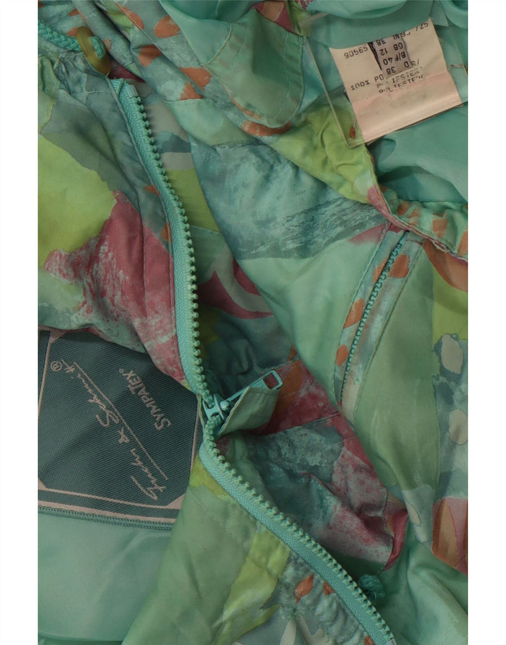 FUCHS & SCHMITT Γυναικείο παλτό αντιανεμικό UK 12 Medium Green Retro