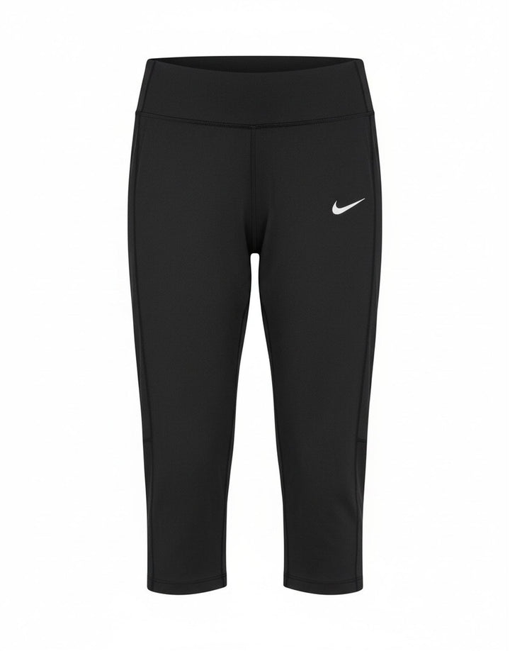 Γυναικεία κολάν Nike Dri Fit Capri UK 8 Small Black Polyester