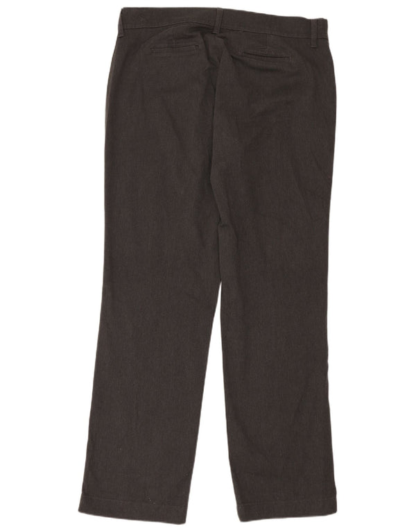 Lee Womens Easy Care Straight Casual Παντελόνι US 16 XL W36 L34 Γκρι βαμβακερό