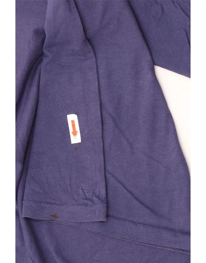 Ανδρικό γραφικό μπλουζάκι Champion Top Medium Navy Blue βαμβακερό