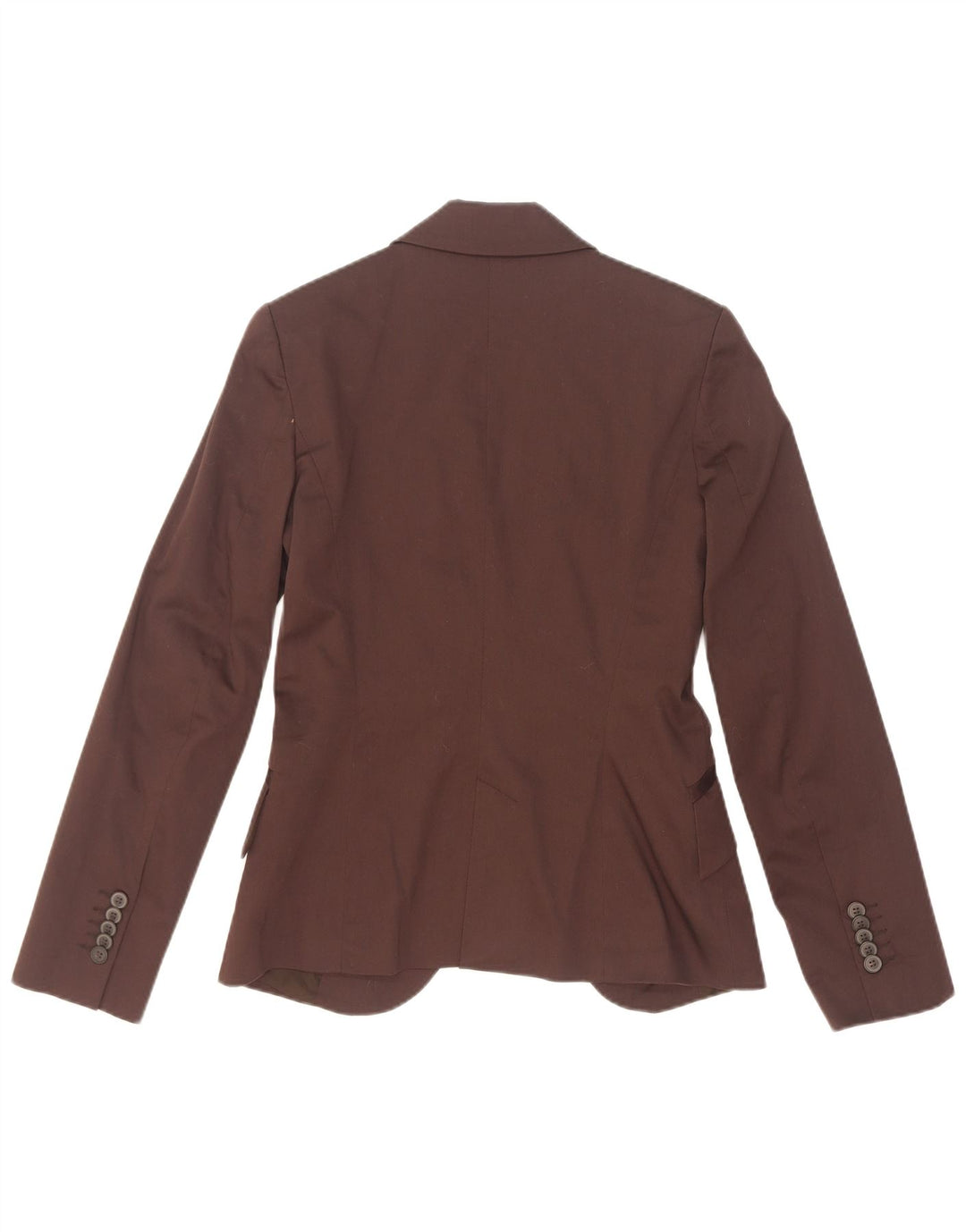 Zara Γυναικείο σακάκι 1 κουμπιού Blazer UK 10 Small Burgundy