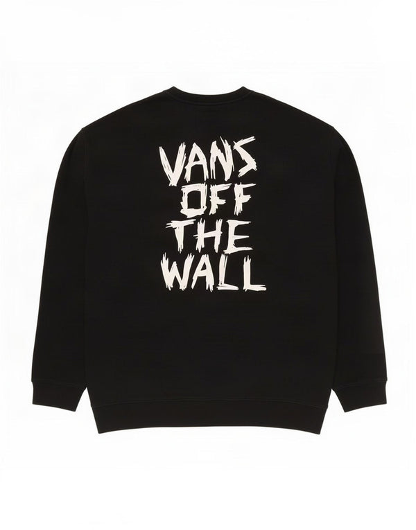 Ανδρικό γραφικό φούτερ Vans Jumper 2XL Μαύρο βαμβακερό