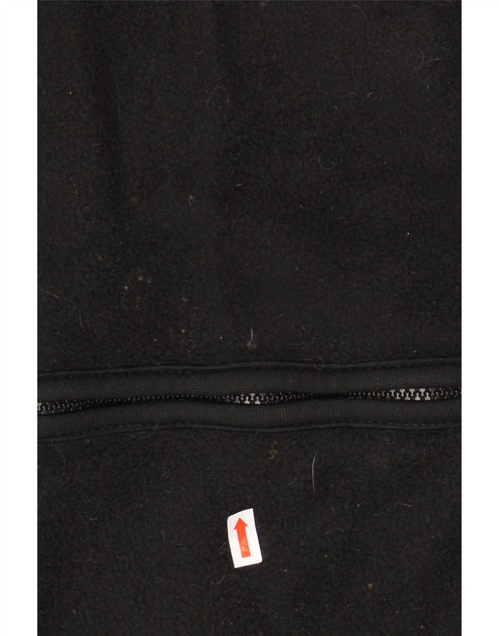 EDDIE BAUER Ανδρική Loose Fit Fleece Gilet UK 44 2XL Μαύρος Πολυεστέρας