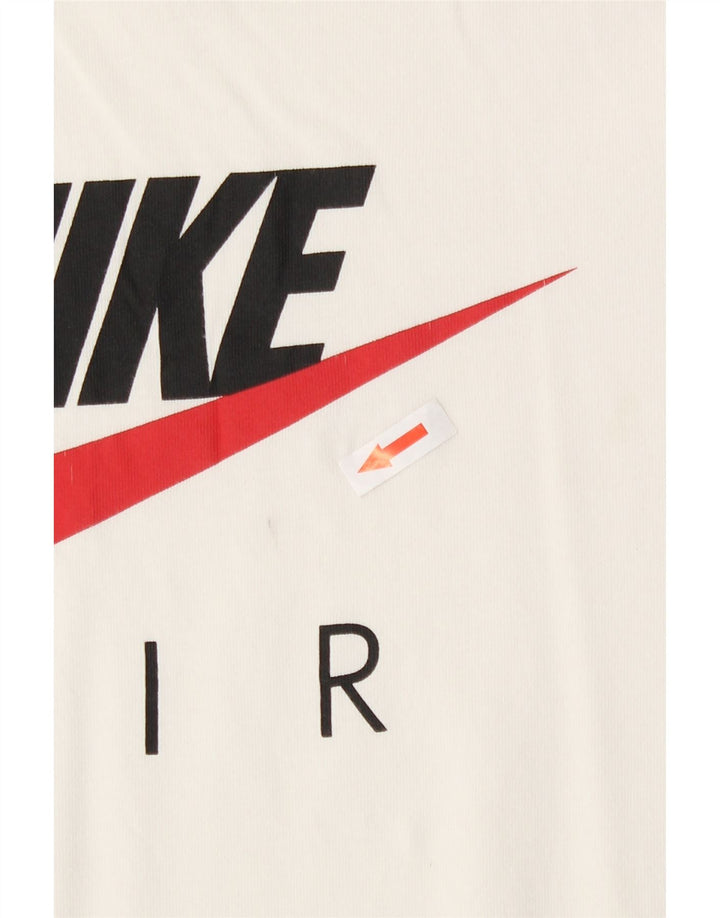 Μπλουζάκι Nike Boys Graphic T-shirt 12-13 ετών Μεγάλο από λευκό βαμβακερό