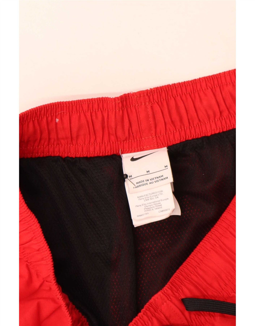 Ανδρικό γραφικό σορτς κολύμβησης Nike με μεσαίο κόκκινο πολυεστέρα