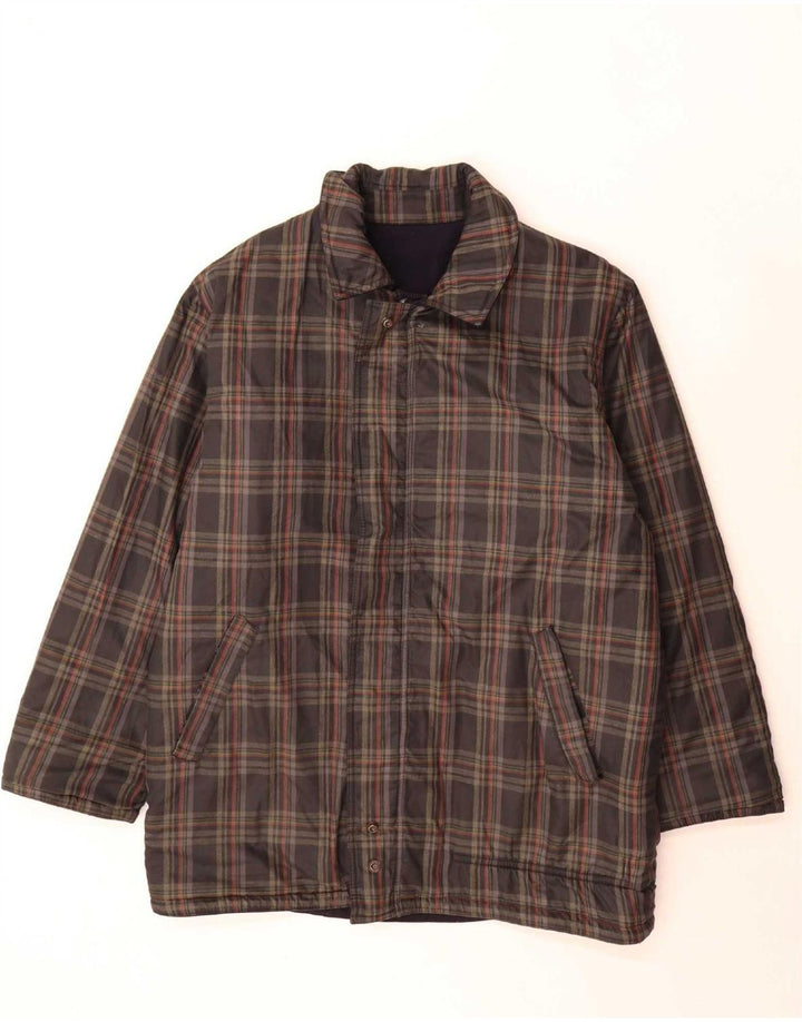 Ανδρικό παλτό North Pole Reversible UK 42 XL Navy Blue Wool