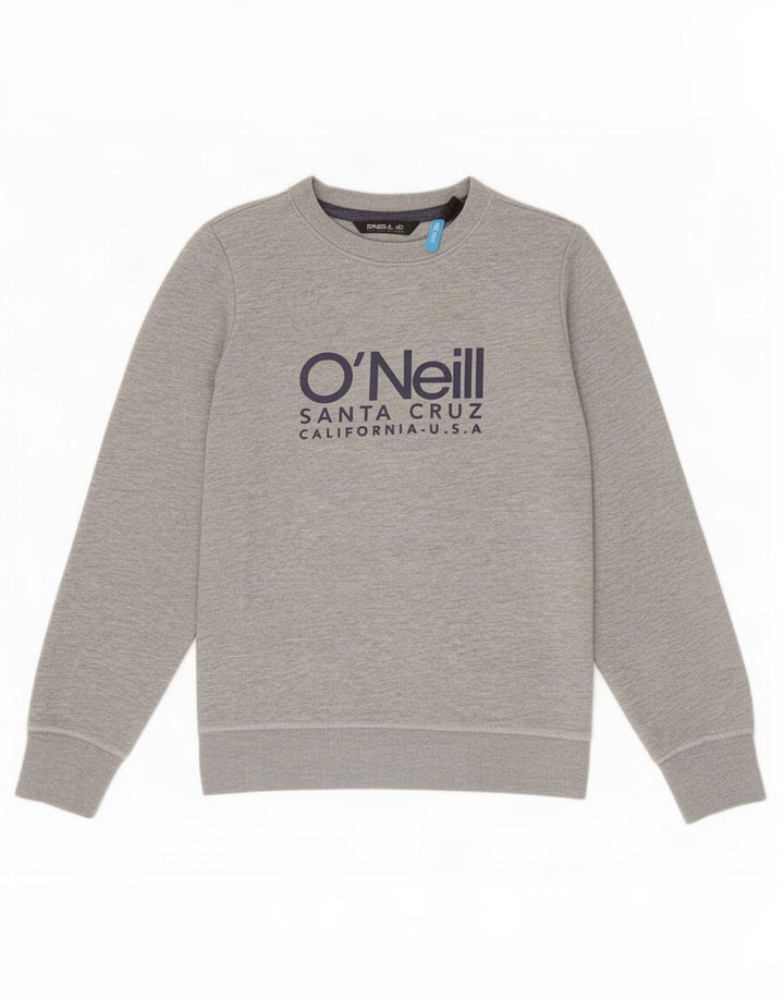 Γραφικό φούτερ O'Neill Boys Jumper 9-10 Years Grey Flecked