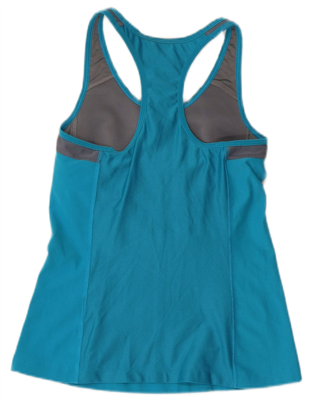 Γυναικείο γραφικό γιλέκο NIKE Dri Fit Top UK 12 Medium Blue Colourblock