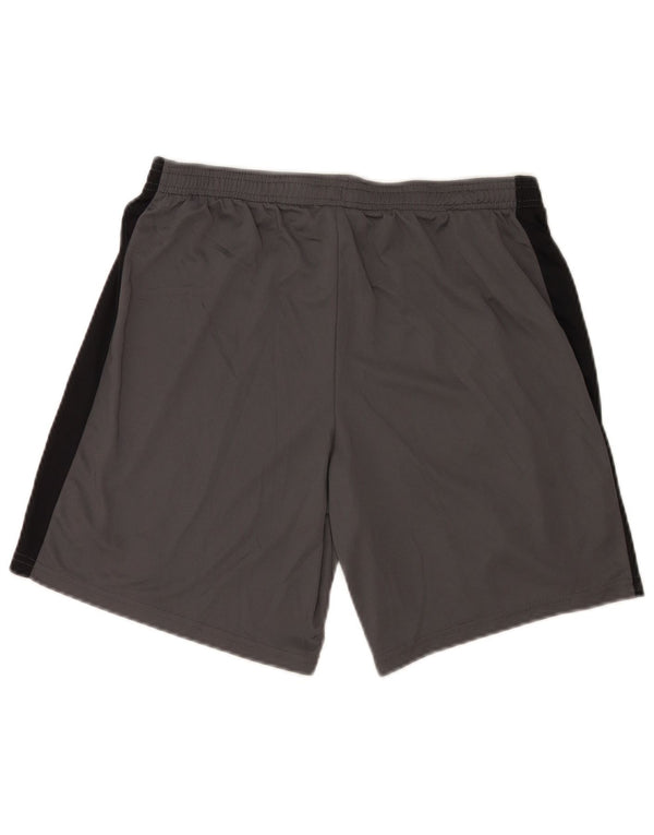 Ανδρικό Nike Dri Fit Slim αθλητικό σορτς με μεγάλο γκρι χρώμα από πολυεστέρα