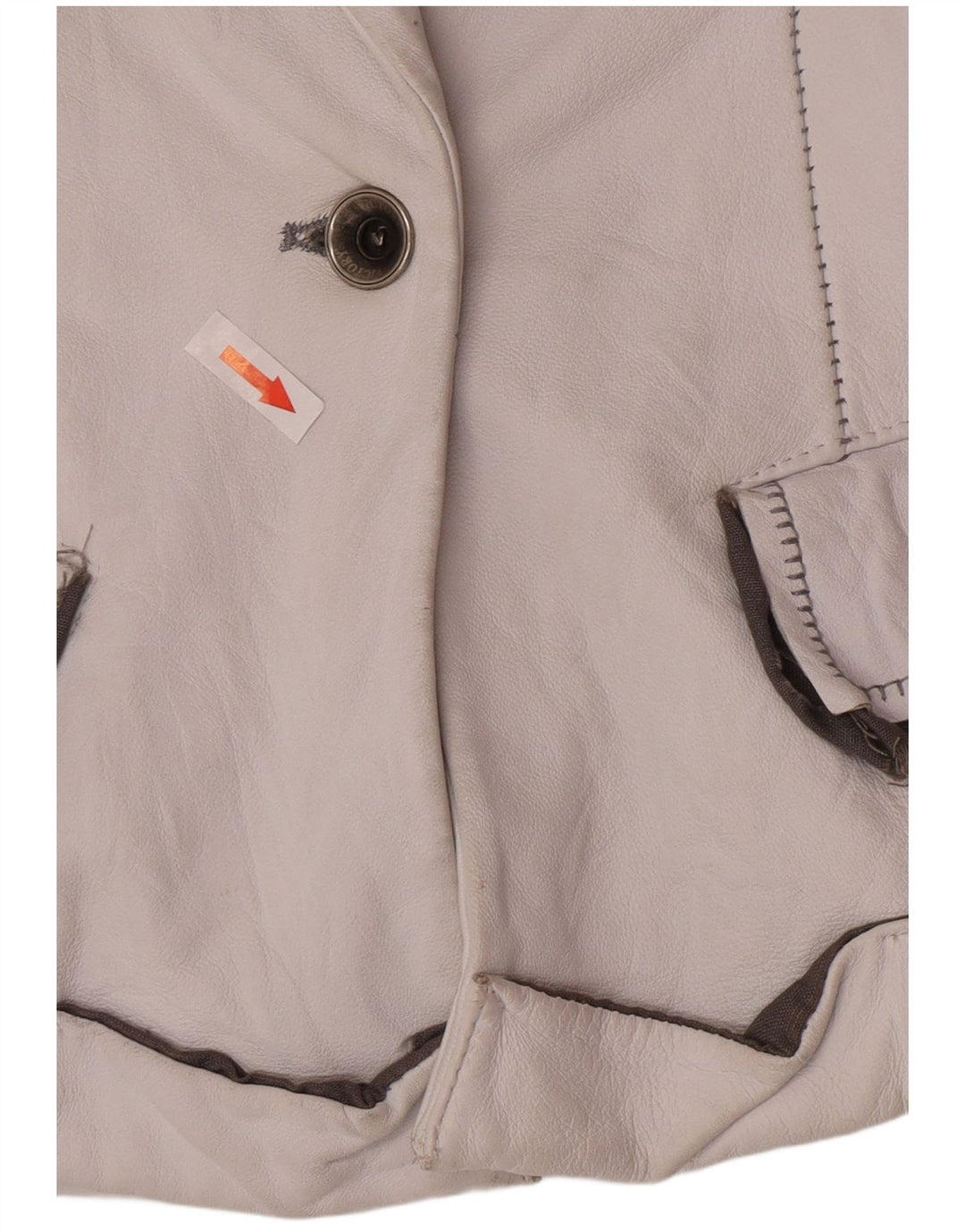 Victory Γυναικείο Μπουφάν Blazer 1 Κουμπί IT 44 Medium Off White Classic