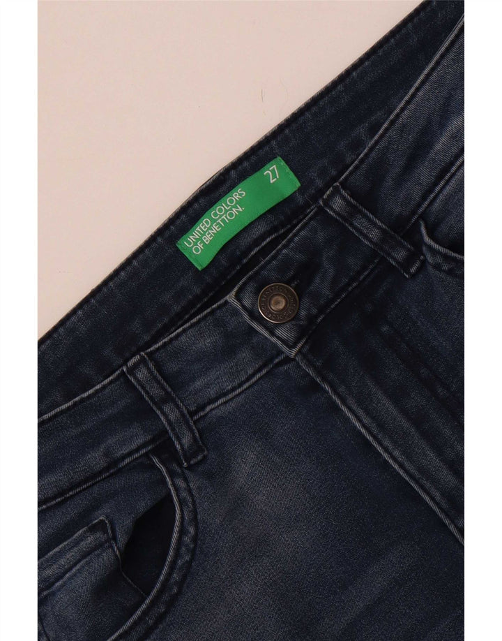 Γυναικείο Skinny Jeans Benetton W27 L27 Blue