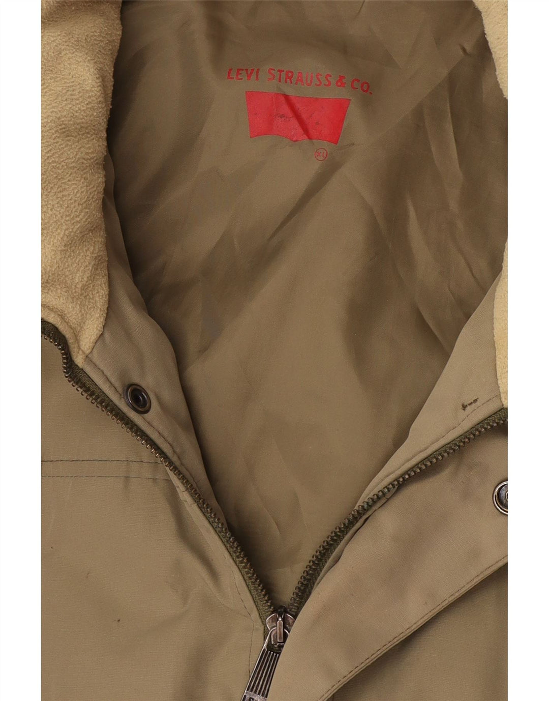 Ανδρικό τζάκετ Levi's Windbreaker UK 42 XL Khaki