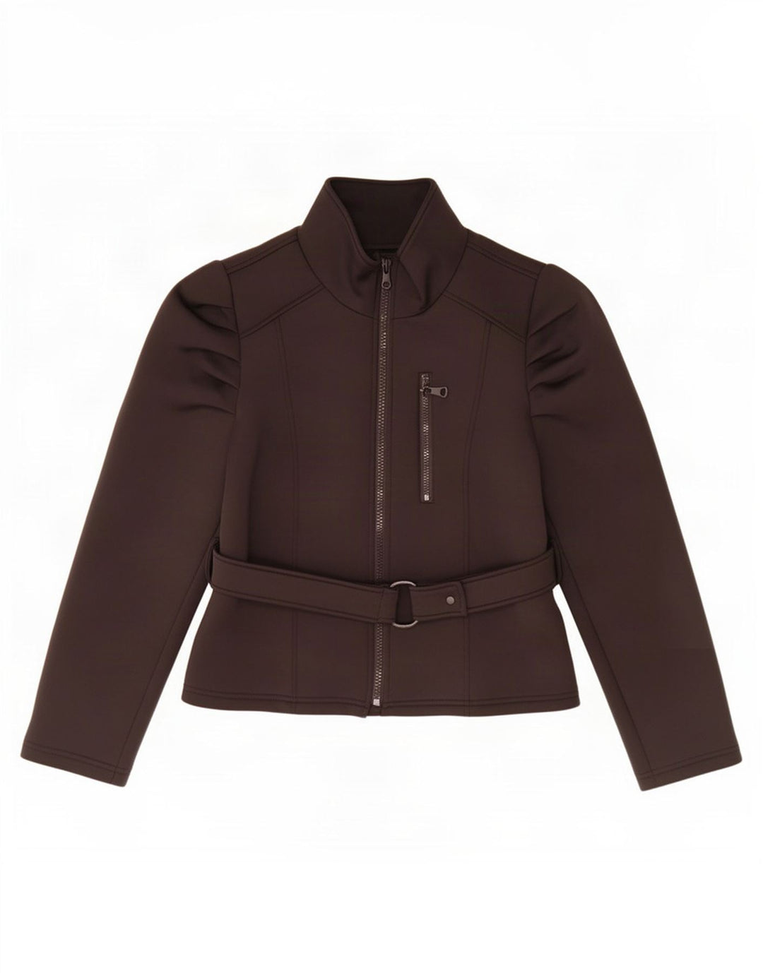 Zara Γυναικείο Bomber Jacket UK 18 XL Μαύρο Πολυεστέρας