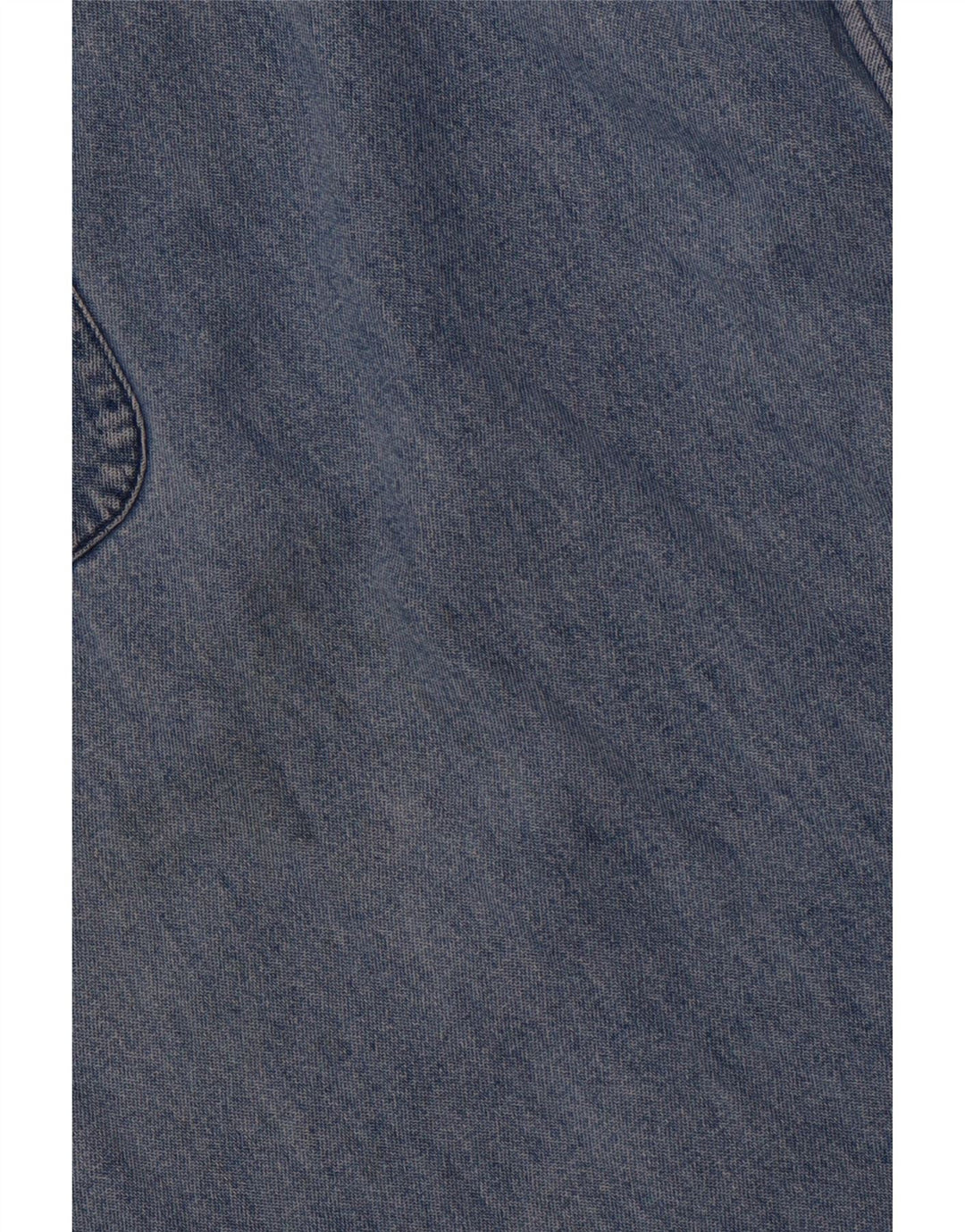 RALPH LAUREN Ανδρικό τζιν πουκάμισο μεγάλου μεγέθους 2XL μπλε βαμβακερό