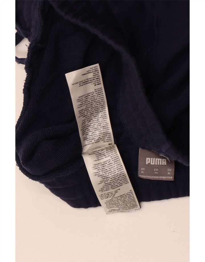 Ανδρικό αθλητικό σορτς Puma XL Navy Blue Cotton