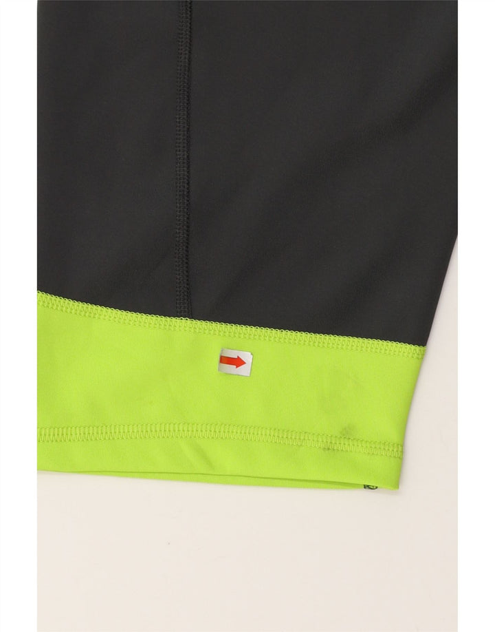 Γυναικεία κολάν ADIDAS Climalite Capri UK 20/22 XL Grey Colourblock