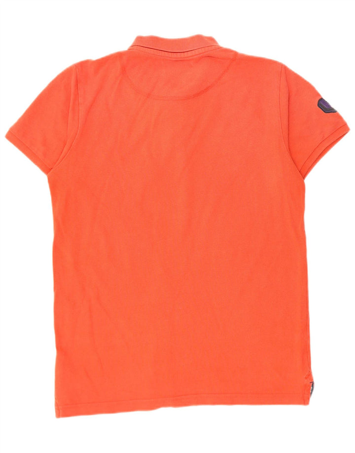 Jack & Jones Ανδρικό γραφικό μπλουζάκι πόλο, μικρό κόκκινο βαμβακερό