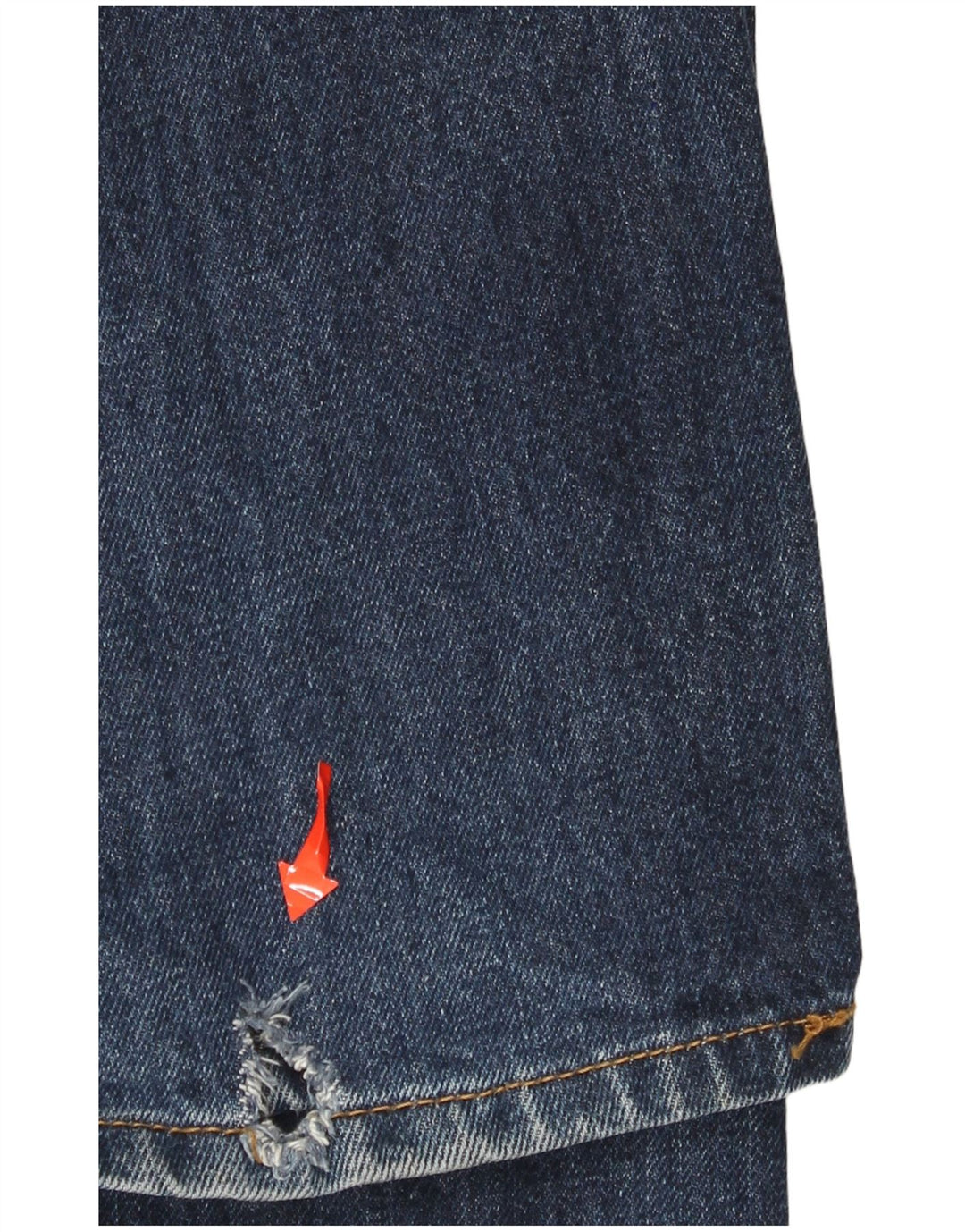 Levi's Mens 505 Straight Jeans W38 L34 Μπλε Βαμβακερό
