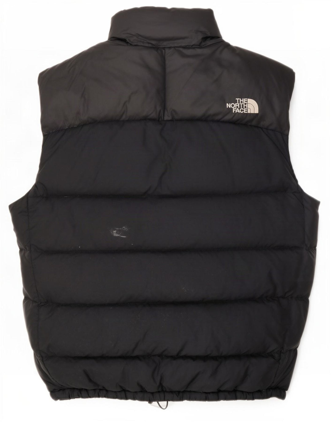 The North Face Mens Padded Gilet UK 38 Medium Black Nylon