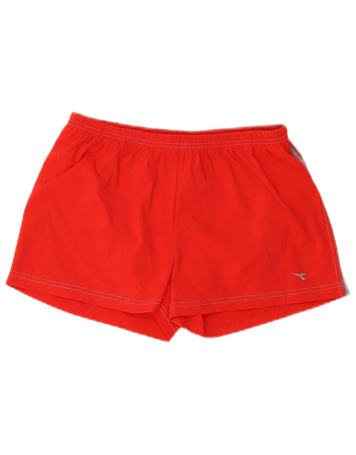 DIADORA Γυναικείο σορτς κολύμβησης UK 14 μεγάλο κόκκινο πολυαμίδιο