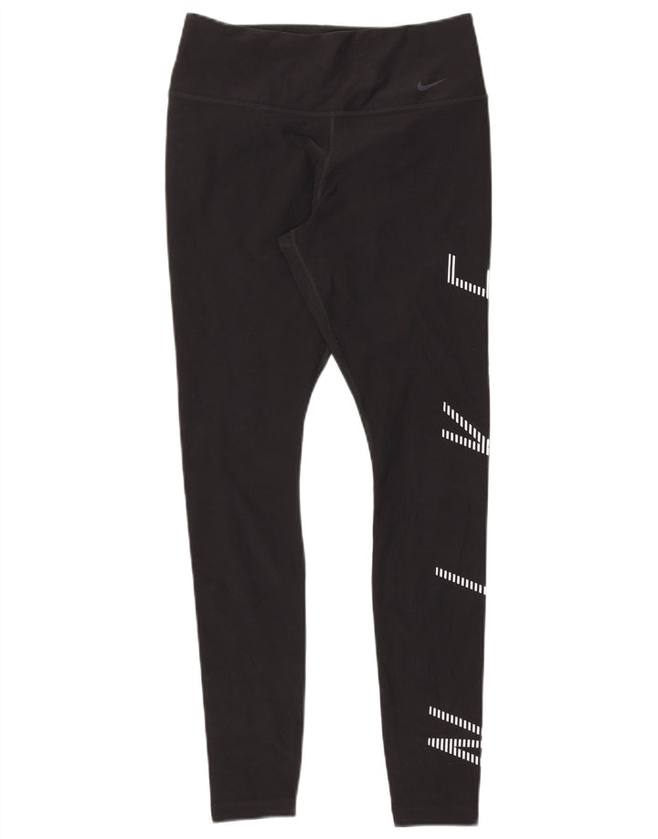 Γυναικεία κολάν Nike Dri Fit Graphic UK 12 Medium Black