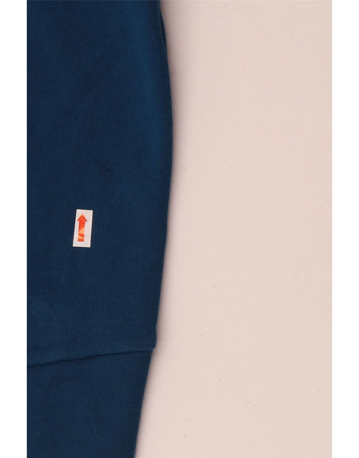 Γυναικείο γραφικό φούτερ μεγάλου μεγέθους REEBOK UK 8/10 Small Blue