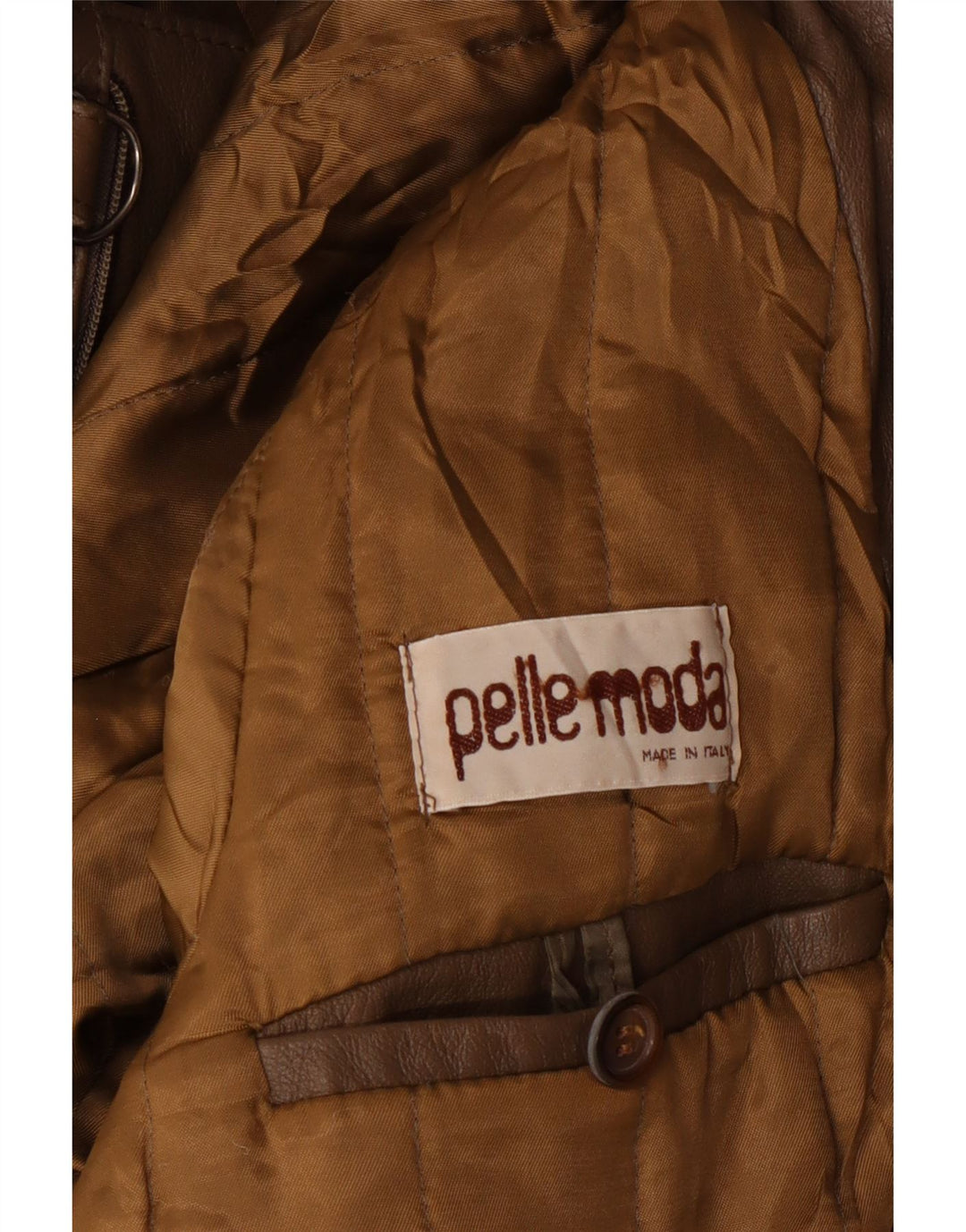 Pelle Moda Ανδρικό Δερμάτινο Μπουφάν UK 36 Small Brown