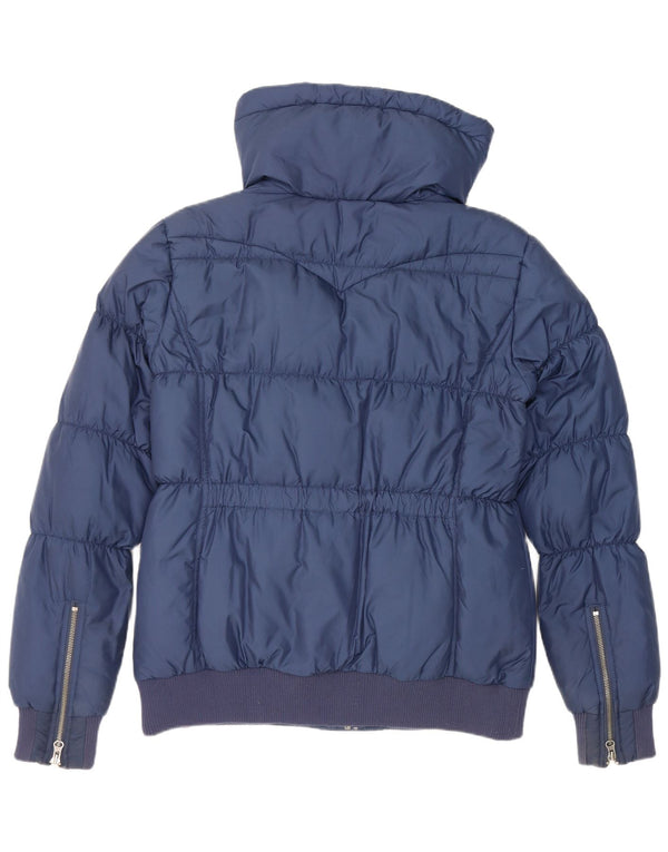 Γυναικείο μπουφάν Levi's UK 16 Large Navy Blue Polyester