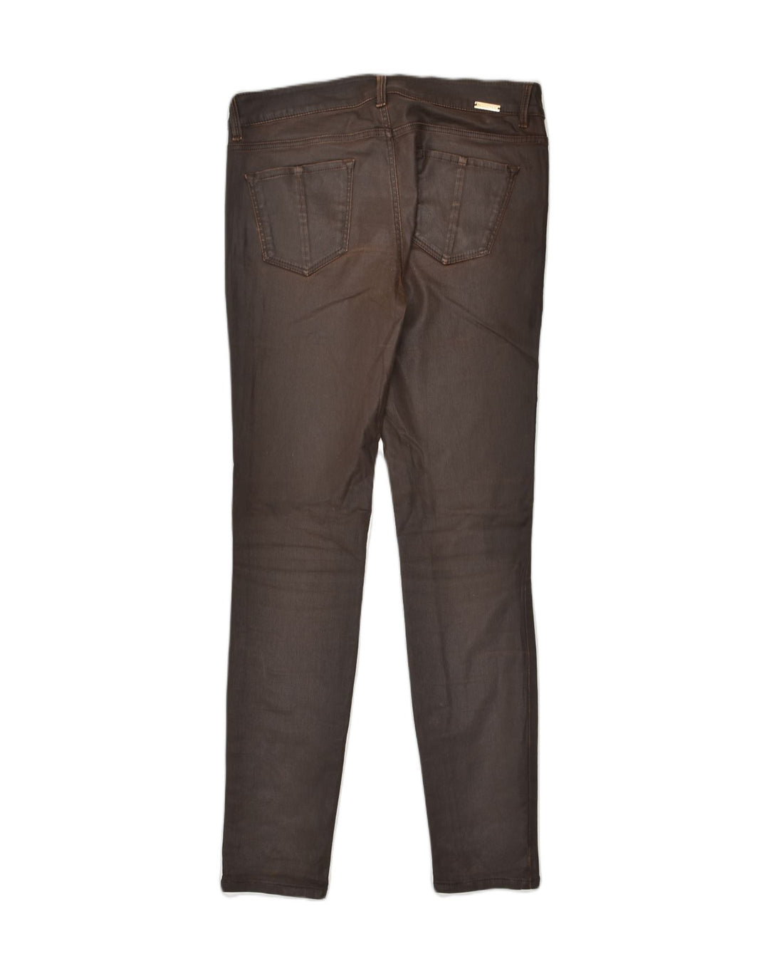 MASSIMO DUTTI Womens Skinny Casual Trousers EU 38 Small W30 L27 Brown | Vintage Massimo Dutti | Thrift | Second-Hand Massimo Dutti | Used Clothing | Messina Hembry 
