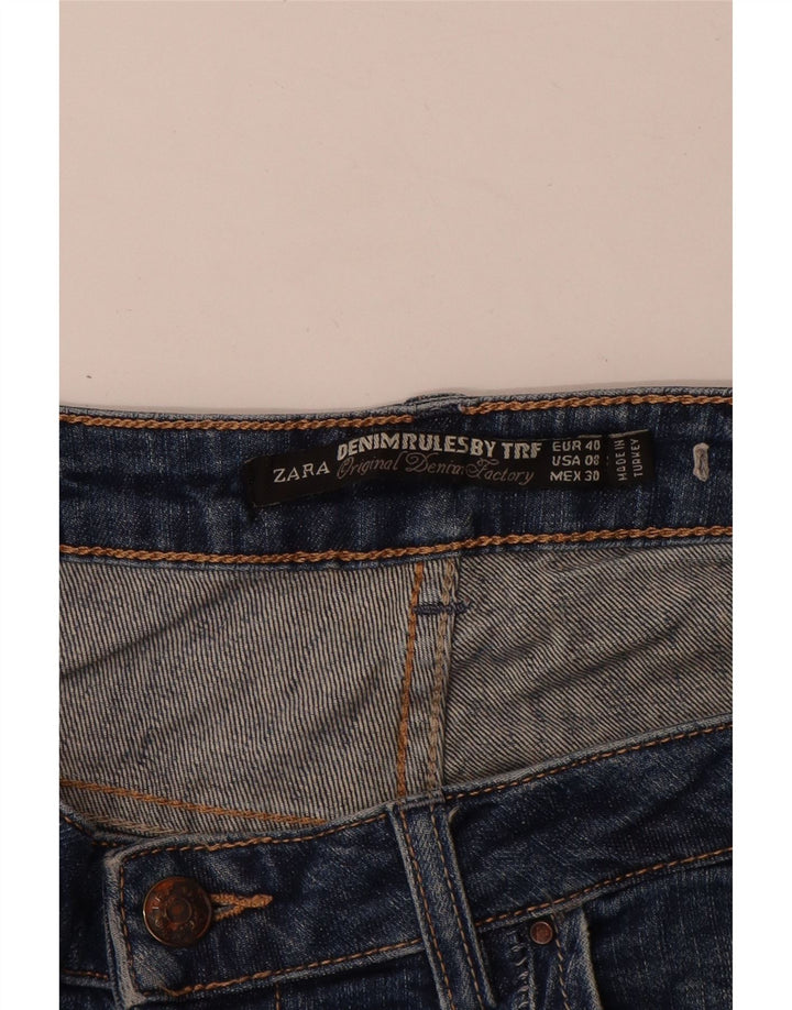 Γυναικείο τζιν σορτς ZARA EU 40 Medium W30 Μπλε