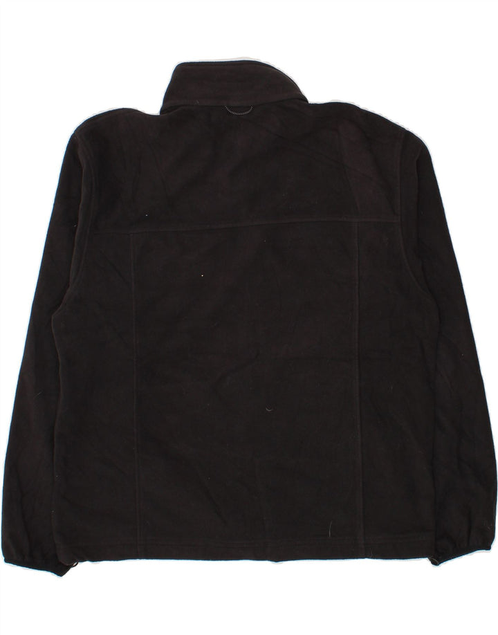 L.L.BEAN Mens Fleece Jacket UK 40 Large Black Polyester Vintage L.L.Bean and Second-Hand L.L.Bean from Messina Hembry 