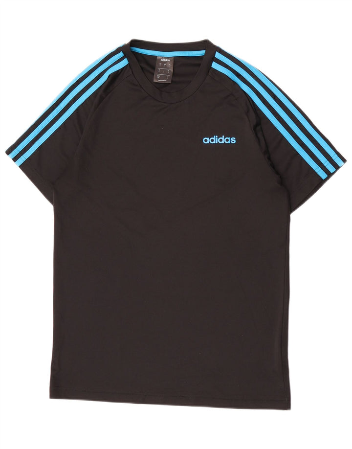 Adidas Ανδρικό T-Shirt Climalite Top Small Black Polyester