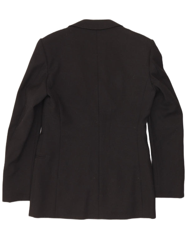 Vintage Ανδρικό σακάκι με 1 κουμπί UK 36 Small Black Classic