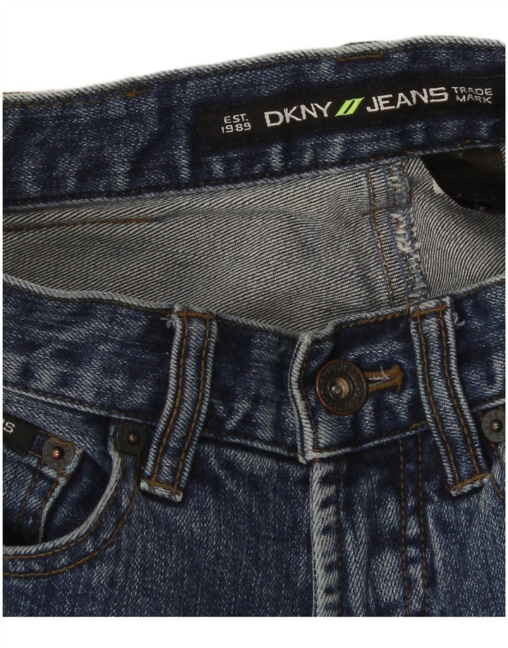 Dkny Γυναικείο τζιν κωνικό W28 L30 Navy Blue