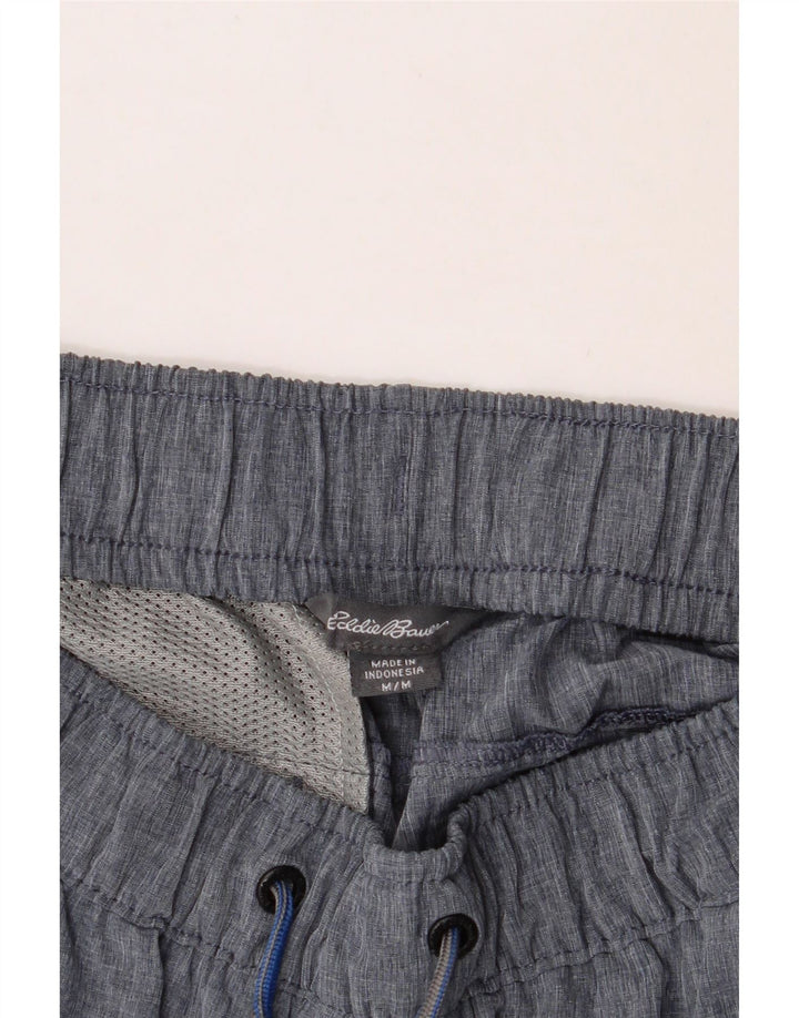 EDDIE BAUER Mens Casual Shorts Medium W30  Navy Blue Polyester Vintage Eddie Bauer and Second-Hand Eddie Bauer from Messina Hembry 