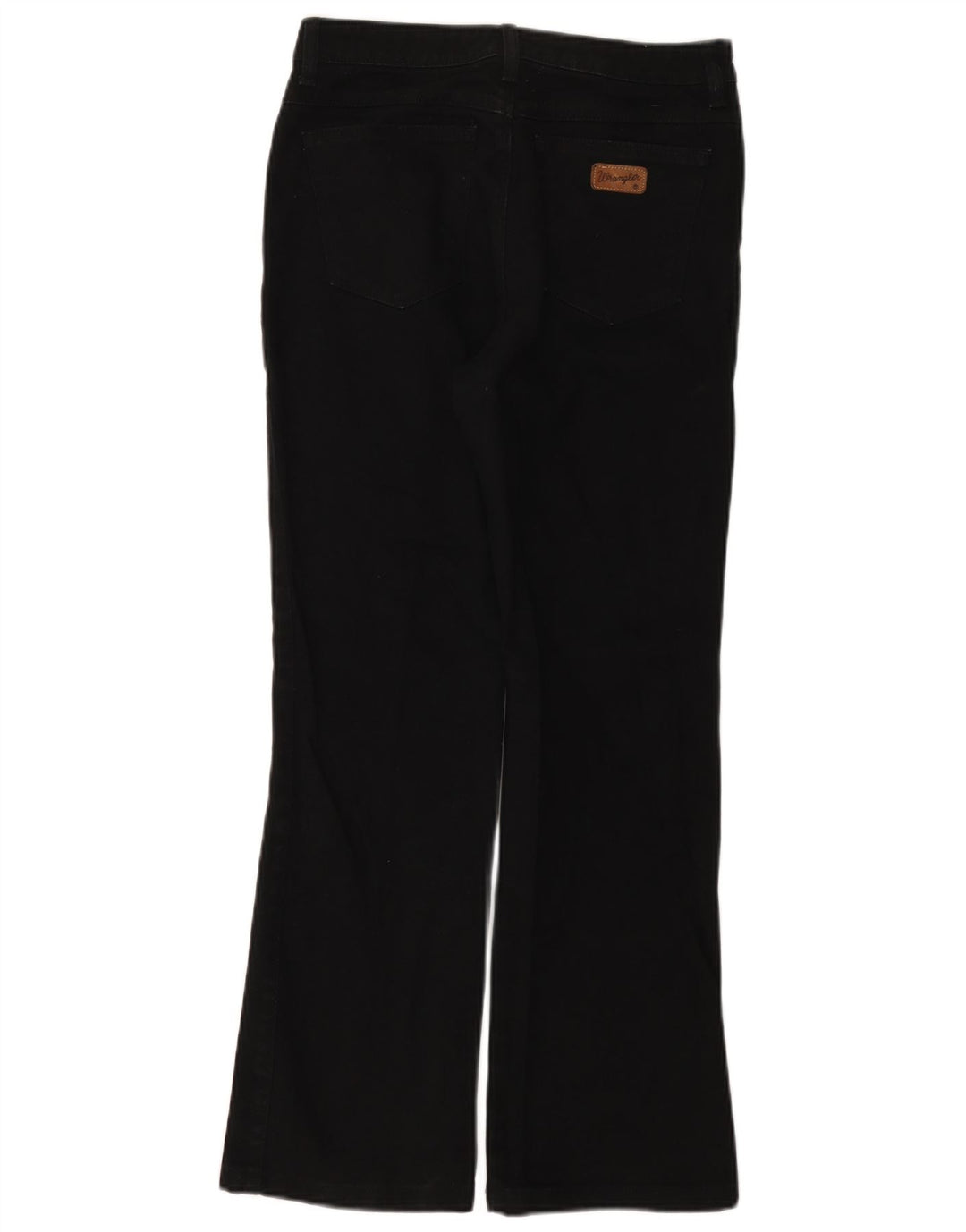 Wrangler Womens Bootcut Jeans W30 L30 Μαύρο βαμβακερό
