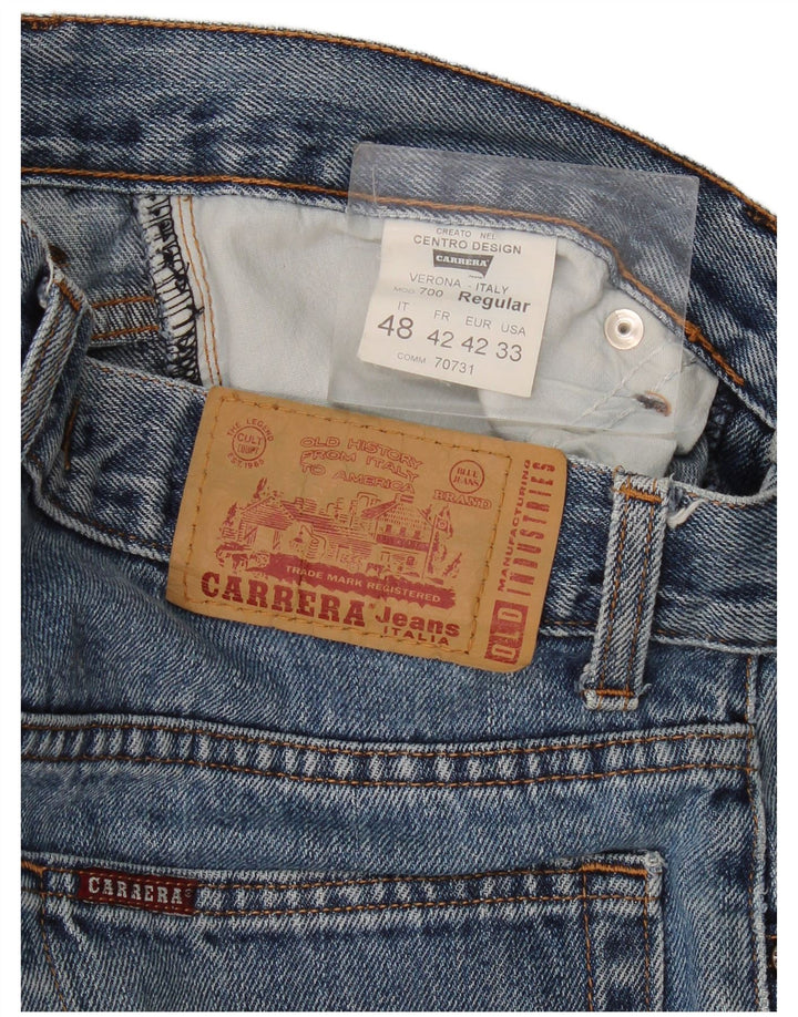 Carrera Ανδρικό 700 ίσιο τζιν W33 L29 Μπλε βαμβακερό