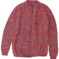 Γυναικείο πουλόβερ με ζακέτα VINTAGE UK 14 Medium Red Flecked
