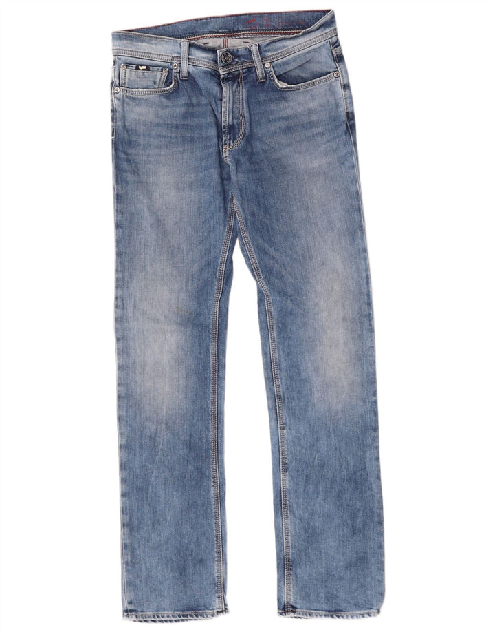 Gas Γυναικείο ίσιο τζιν W30 L34 Μπλε βαμβακερό